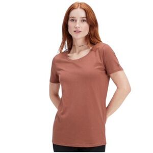 100% Cotton Jersey Tee Size: XXL Color: Mahogany
